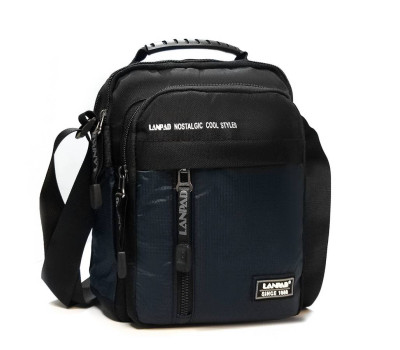 Сумка чоловіча Планшет нейлон Lanpad 8650 blue