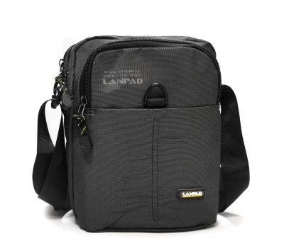 Сумка чоловіча Планшет нейлон Lanpad 65350 grey