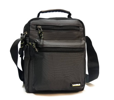 Сумка чоловіча Планшет нейлон Lanpad 3791 grey