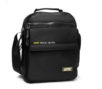 Сумка Мужская Планшет нейлон Lanpad 4117 black