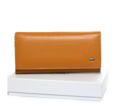 Гаманець Шкіряний Жіночий Classic DR. BOND W502-2 yellow