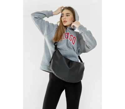 Жіноча сумка Sambag HOBO Bag-glove  чорна