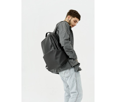 Мужской рюкзак Sambag Dart черный с перфорацией