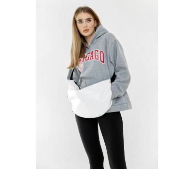 Жіноча сумка Sambag HOBO Bag-glove біла