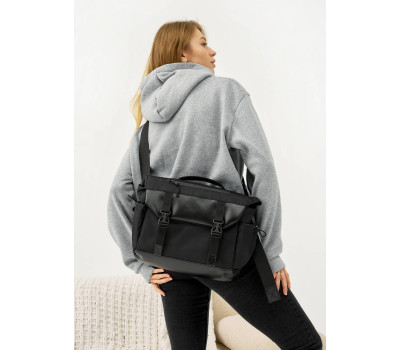 Жіноча сумка Sambag Dart для ноутбука чорна