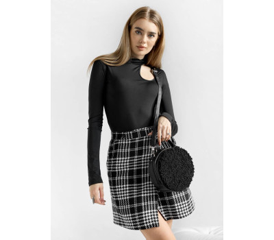 Жіноча кругла сумка Sambag Bale Dolly чорна