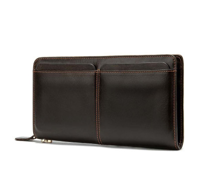 Чоловічий клатч-барсетка з ремінцем на руку Vintage 14940 Коричневий