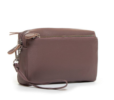 Сумка Шкіряна Жіноча Клатч ALEX RAI BM 60071 purple