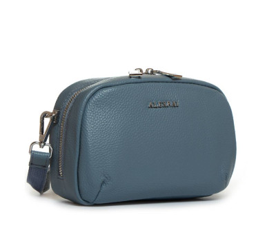 Сумка Шкіряна Жіноча Класична ALEX RAI 99107 blue