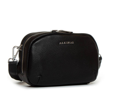 Сумка Шкіряна Жіноча Класична ALEX RAI 99107 black