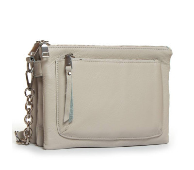 Сумка Шкіряна Жіноча Класична ALEX RAI 3016 pale