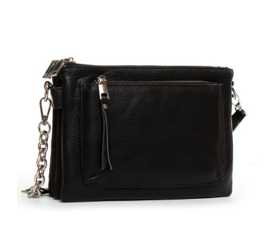 Сумка Шкіряна Жіноча Класична ALEX RAI 3016 black