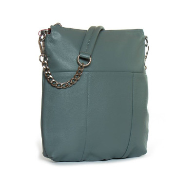 Сумка Шкіряна Жіноча Класична ALEX RAI 2030-9 l-green