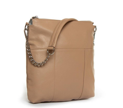 Сумка Шкіряна Жіноча Класична ALEX RAI 2030-9 camel