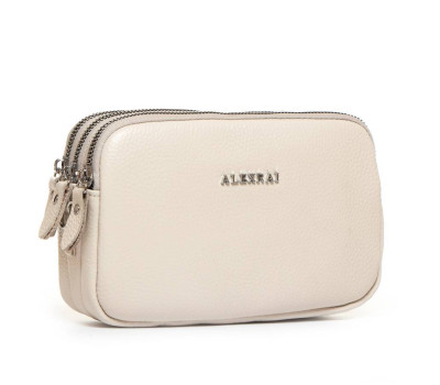 Сумка Шкіряна Жіноча Клатч ALEX RAI BM 60061 white
