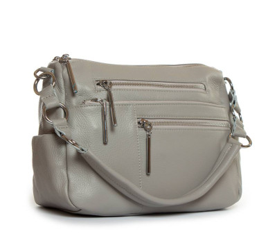 Сумка Женская Классическая кожа ALEX RAI 8930-9 l-grey