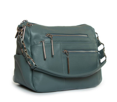 Сумка Женская Классическая кожа ALEX RAI 8930-9 l-green