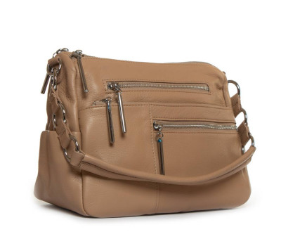 Сумка Женская Классическая кожа ALEX RAI 8930-9 camel