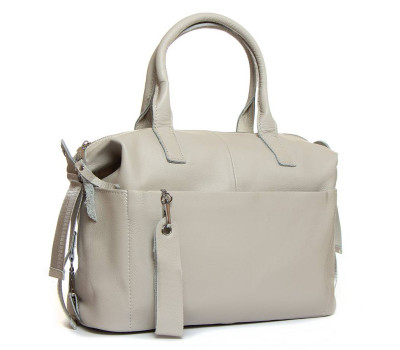 Сумка Женская Классическая кожа ALEX RAI 8794-9 grey-white