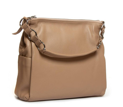 Сумка Шкіряна Жіноча Класична ALEX RAI 8919-9 apricot