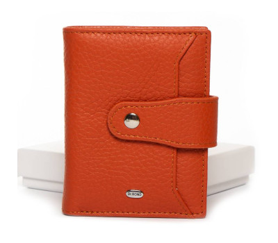 Гаманець Шкіряний Жіночий Classic DR. BOND WN-23-15 orange