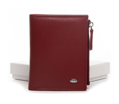Гаманець Шкіряний Жіночий Classic DR. BOND WN-23-10 wine-red