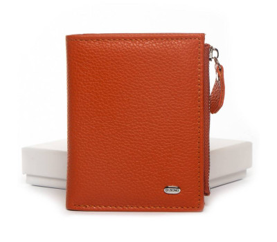 Гаманець Шкіряний Жіночий Classic DR. BOND WN-23-10 orange