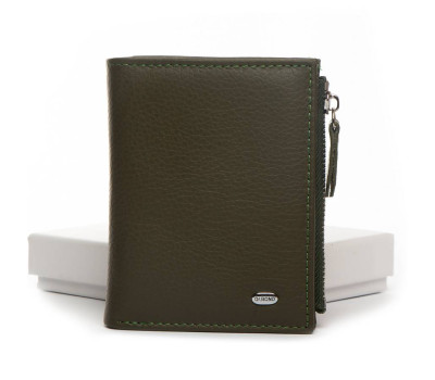 Гаманець Шкіряний Жіночий Classic DR. BOND WN-23-10 green