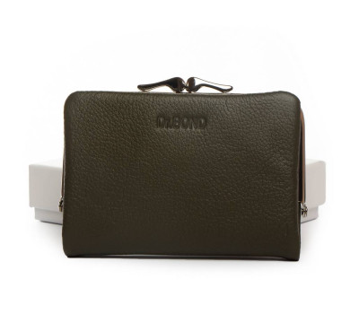 Кошелек Classic Женский кожа DR. BOND WN-23-14 green