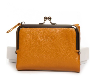 Кошелек Classic Женский кожа DR. BOND WN-23-13 yellow