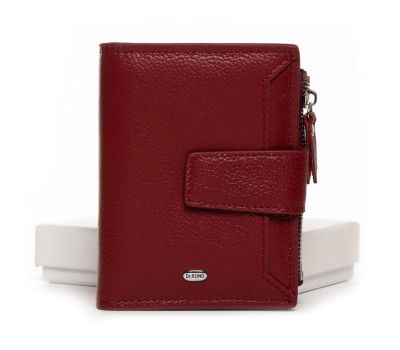 Гаманець Шкіряний Жіночий Classic DR. BOND WN-23-11 wine-red