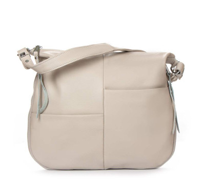 Сумка Шкіряна Жіноча Класична ALEX RAI 2032-9 white-grey