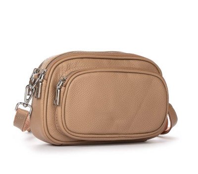 Сумка Шкіряна Жіноча Класична ALEX RAI 99112 camel