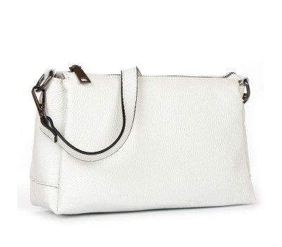 Сумка Шкіряна Жіноча Класична ALEX RAI 99105-1 white