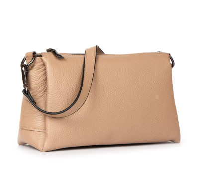 Сумка Шкіряна Жіноча Класична ALEX RAI 99105-1 camel