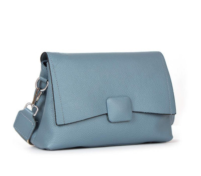 Сумка Шкіряна Жіноча Класична ALEX RAI 99115 blue