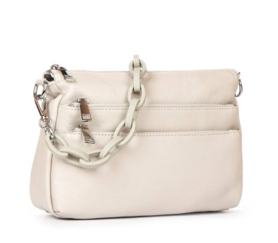 Сумка Шкіряна Жіноча Класична ALEX RAI 3011 pale