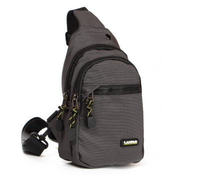 Сумка Мужская На Плечо нейлон Lanpad 82060 grey Podium