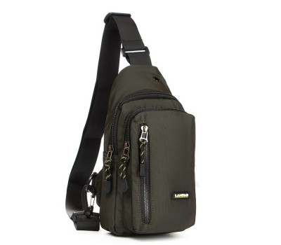 Сумка Мужская На Плечо нейлон Lanpad 6033 green Podium