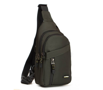 Сумка Мужская На Плечо нейлон Lanpad 82055 green Podium