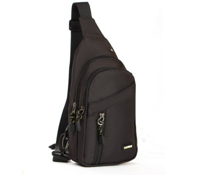 Сумка Мужская На Плечо нейлон Lanpad 82055 black Podium