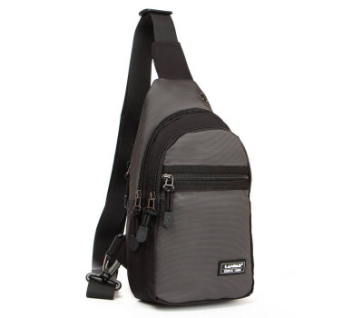 Сумка Мужская На Плечо нейлон Lanpad 82050 grey Podium
