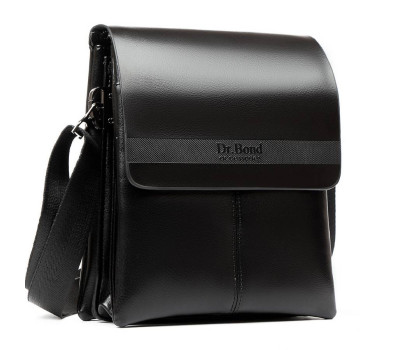 Сумка Чоловіча Планшет зі шт.-шкіри DR. BOND 523-3 black