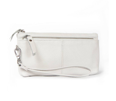 Косметичка шкіряна A-00276-2 white Podium