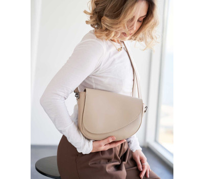 Женская сумочка «Люси» бежевая WeLassie