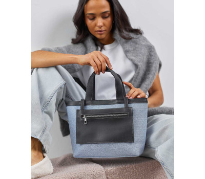 Жіноча сумка «Космо» джинс з чорним WeLassie