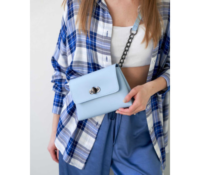 Жіноча сумка «Белла» блакитна WeLassie