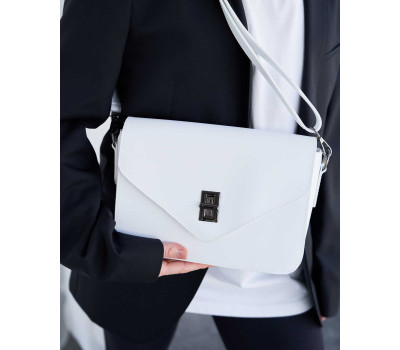 Стильна жіноча сумочка «Регіна» біла WeLassie