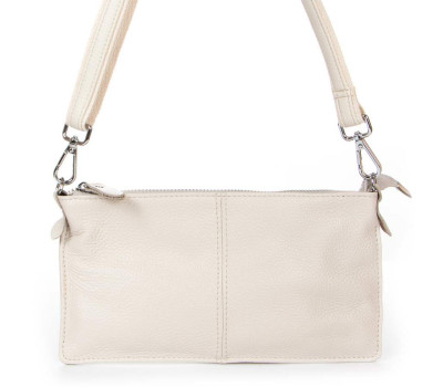 Сумка Женская Клатч кожа ALEX RAI 8801-2 white Podium