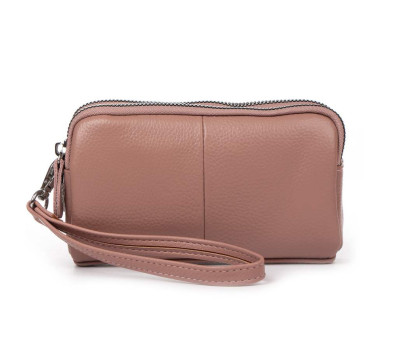 Косметичка шкіра 6002-A pink Podium